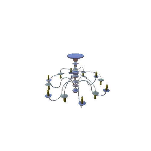 Murano Chandelier_LOD3